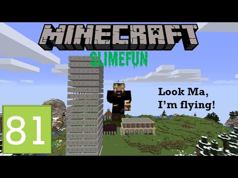 Slimefun #81 - Flying high with the Jetpack!
