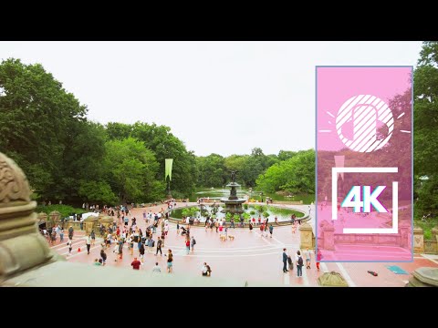 Bethesda Terrace 🎵 live music ⛲️ Fountain at Central Park, Pocket 2 Binaural 4K Walk #nyc
