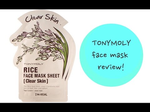 Tonymoly I'm Real Rice Mask Sheet 21ml