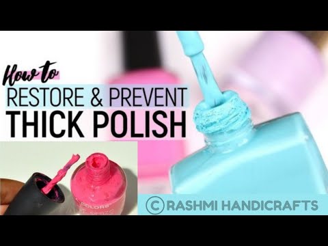 HOW TO RESTORE OLD NAIL POLISH | Refresh and Prevent...