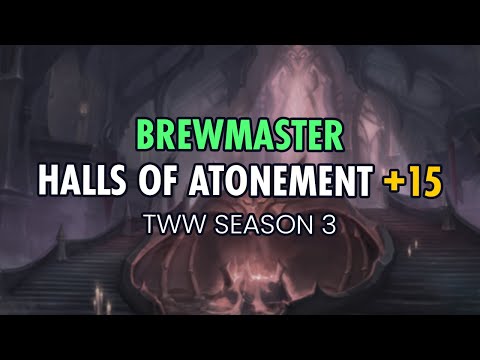 Halls of Atonement +15 | Brewmaster | 11.2 M+ PUG