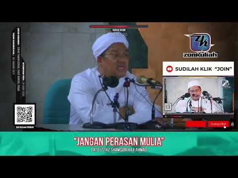 TAZKIRAH : Jauhi Sifat Sombong Dan Takabbur - Ustaz Shamsuri Ahmad