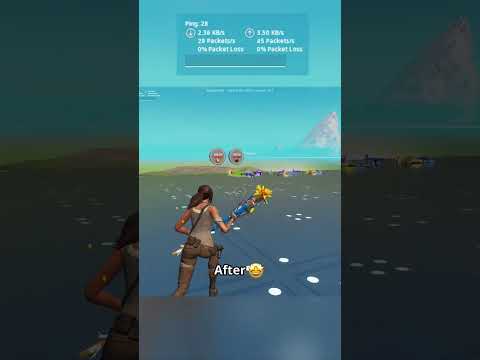 How to get 0 ping in Fortnite 🤩