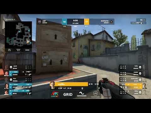 maNkz - 1vs4 clutch to set ECSTATIC on match point top moments game | (CS:GO)