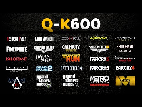 Quadro K600 Test in 35 Games in 2024