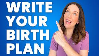 Write Your BIRTH PLAN Quick - Quick and Simple Labor and Delivery Nurse Tips