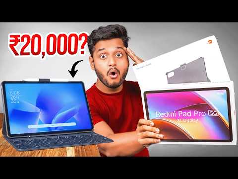 Redmi Pad Pro: Every Feature & Accessory Tested! Best tablet for students under ₹20000