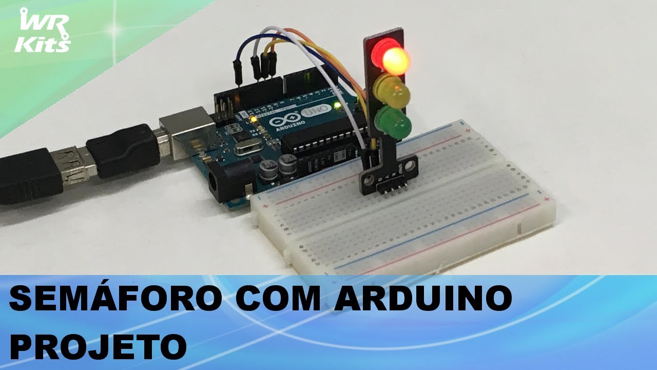 PROJETO DE SEMÁFORO DIFERENTE COM ARDUINO!