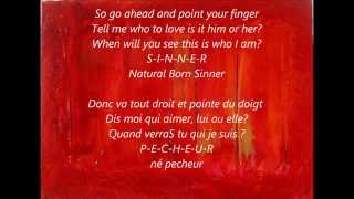 In This Moment - Natural Born Sinner traduction