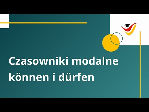 Czasowniki modalne können i dürfen