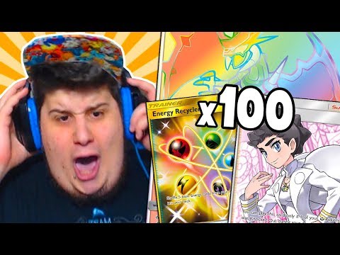 ASSURDO! TROVO 4 FUORISERIE ULTRA FULL ART IN 100 BUSTINE! - Pokémon GCC Online #21