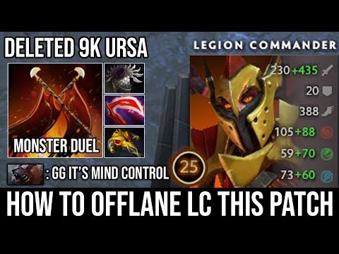 How to Ez Offlane LC in this Patch Vs 9000 MMR Ursa - Crazy Monster Duel by MinD_ContRoL DotA 2