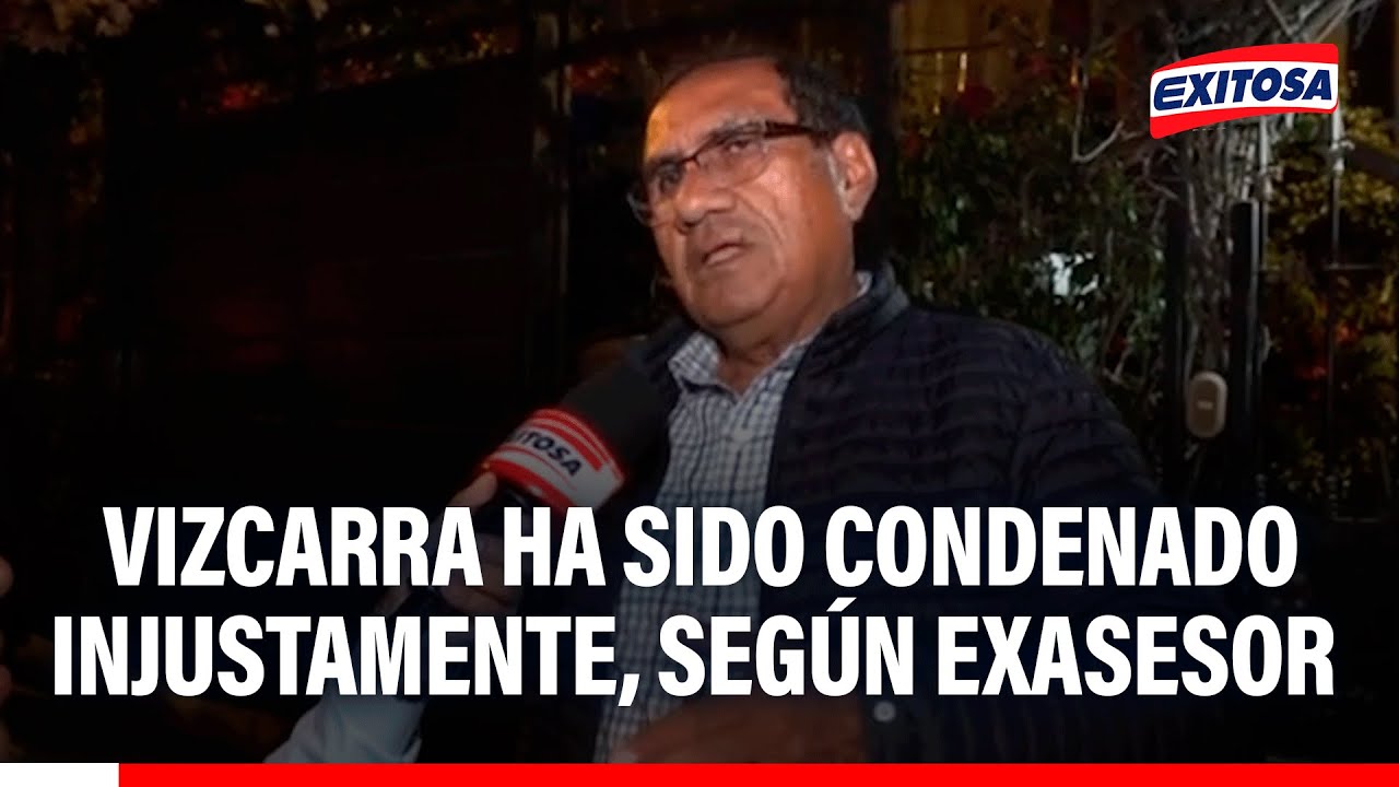 🔴🔵Martín Vizcarra ha sido condenado INJUSTAMENTE, según su exasesor: Lo sacaron de carrera electoral