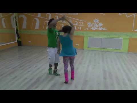 Zouk Class 02.03.15 at Brazuka Dance School - Wakko, Tati