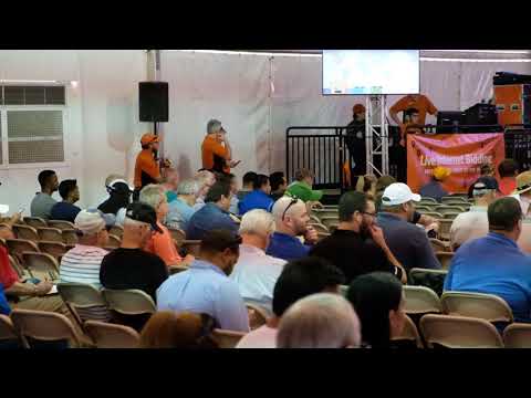 Ritchie Bros virtual bidding tent