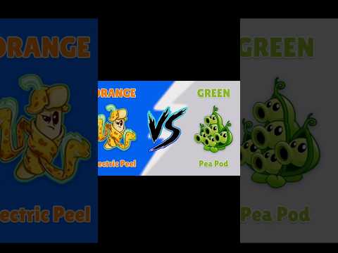 And again Green or Orange Strong⁉️🤔 #plantsvszombies2 #pvz2 #plants
