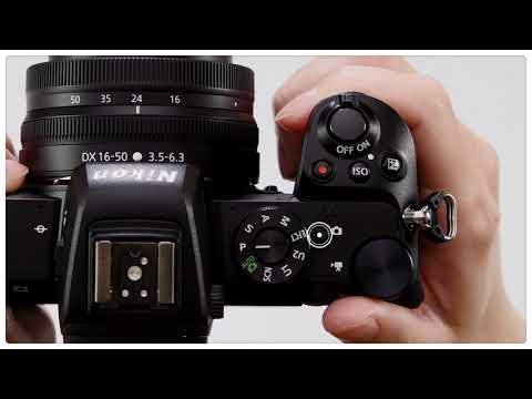 Nikon Z50 korpusas video