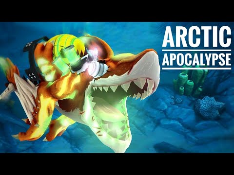 Meltdown Shark vs arctic apocalypse (hungry Shark World)