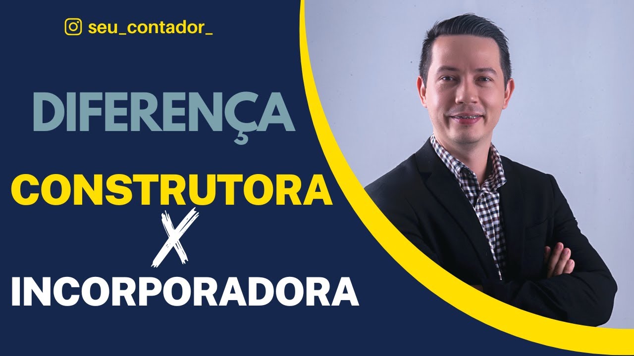 DIFERENÇA - Construtora x Incorporadora - análise de tributária
