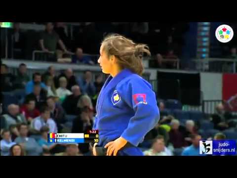 Judo 2013 Grand Prix Dusseldorf: Chitu (ROU) - Kelmendi (KOS) [-52kg] final