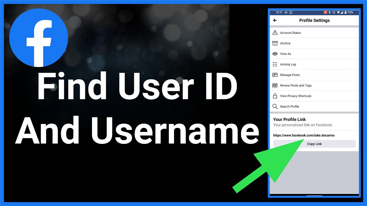 How to know whose Facebook ID is?