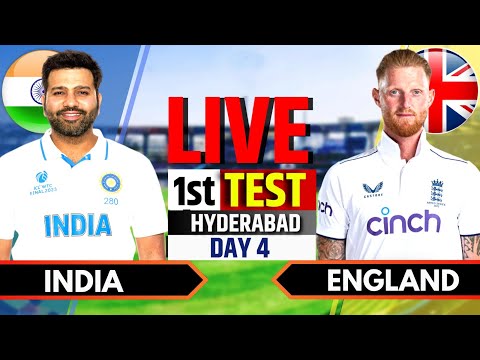 India vs England, 1st Test, Day 4 | India vs England Live Match | IND vs ENG Live Score & Commentary