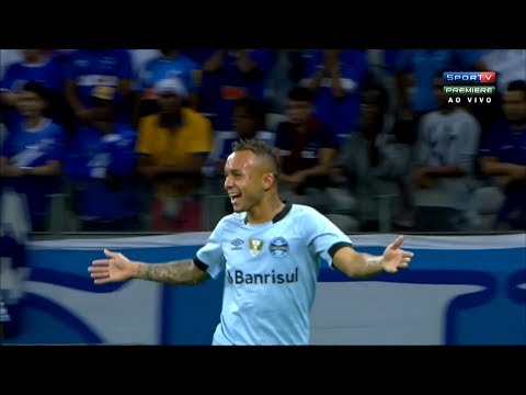 Gol de Éverton, Cruzeiro 3 x 3 Grêmio - Brasileirão 19/06/2017 [HD]