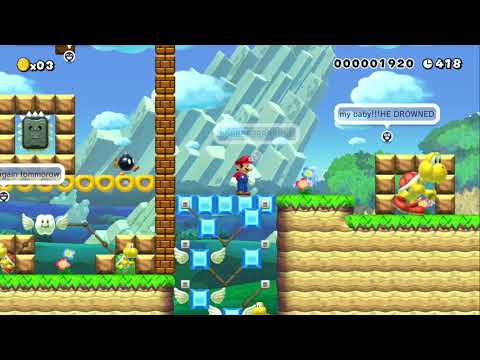 fun city-1 Comments on by MatMan - Miiverse - SUPER MARIO MAKER - NO COMMENTARY 1bh