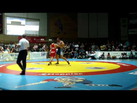 120kg Greco / Andreas Miekeley - Xenofon Koutsioumpas 0:3 PS / 0:2 0:2 0:1