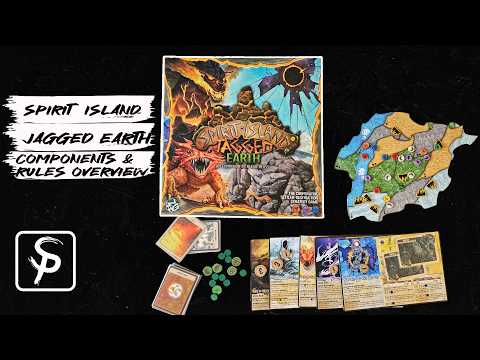 Spirit Island - Jagged Earth - Components and Rules Overview