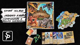 Spirit Island - Jagged Earth - Components and Rules Overview