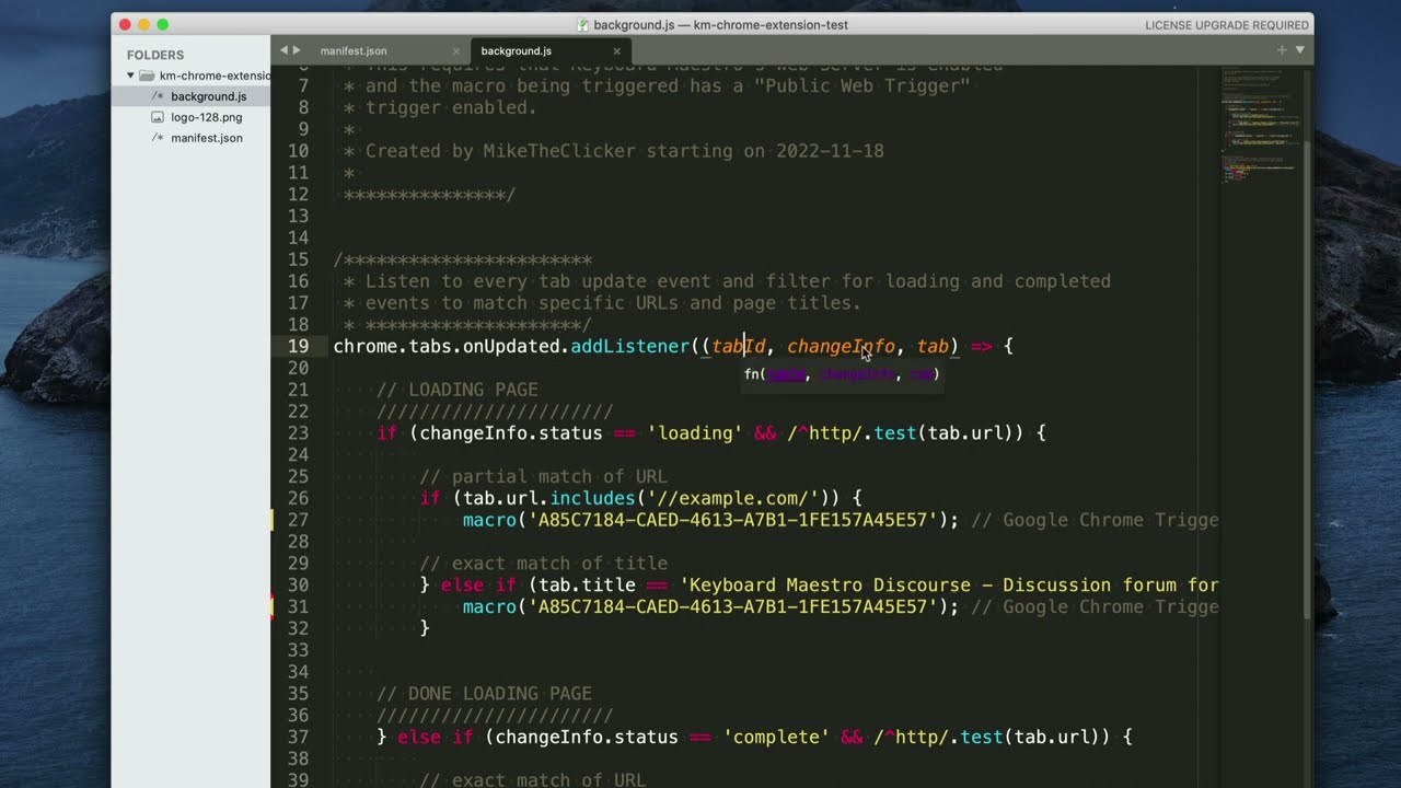 How To Trigger Macros Automatically From Google Chrome Tips
