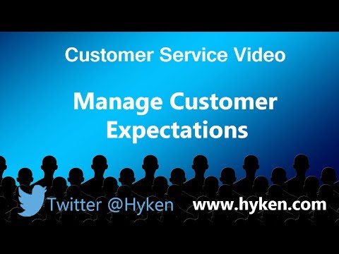 Manage Customer Expectations: Do Not Over Promise and Under Deliver