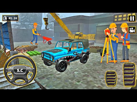 Offroad Cargo Jeep Driving - Mountain Hill Tracks 4x4 Jeep Driving - Android IOS Gameplay