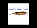 Viper Pro Walley Hunter 10,00cm Red Head Black 10cm - Red Head Black - 11g - 1Stück