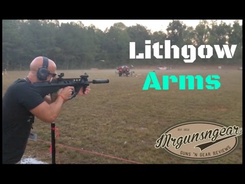 Quick Lithgow Arms F90 Bullpup Rifle Full Auto Shooting Video