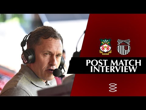 "Just Unbelievable" Wrexham AFC Post Match Interview
