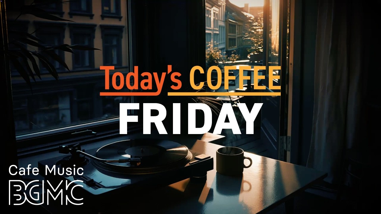 Cafe Music LIVE | Today's COFFEE FRIDAY: August Warm Urban Cafe Jazz ☕ Relaxing Music
