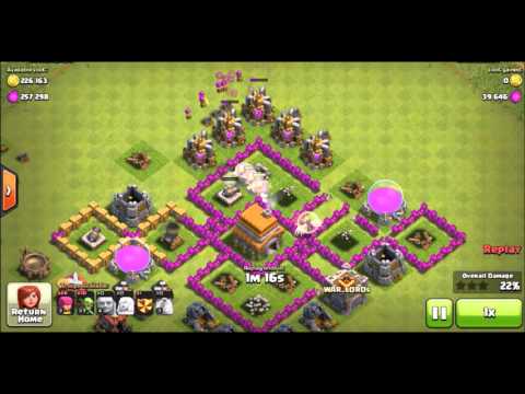 Clash of clans Level 37 Another attack