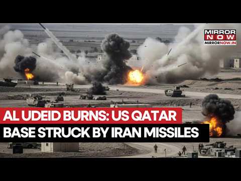 Iranian Missiles Rip Through US Airbase In Qatar, IRGC Targets Al Udeid After Israeli Strikes