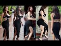 Janhvi Kapoor Stuning Looks In Slit Black Outfit Mumbai Celeb