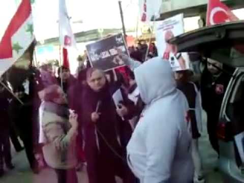 Protest in Berlin for Syria against war 16.03.2013