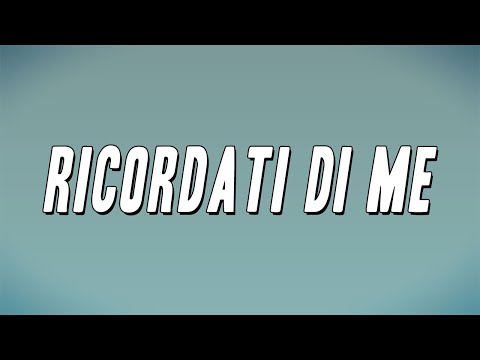 Antonello Venditti - Ricordati di me (Testo)