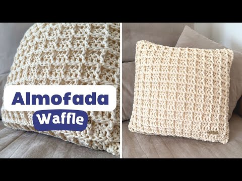 Crochet pillow - easy step by step