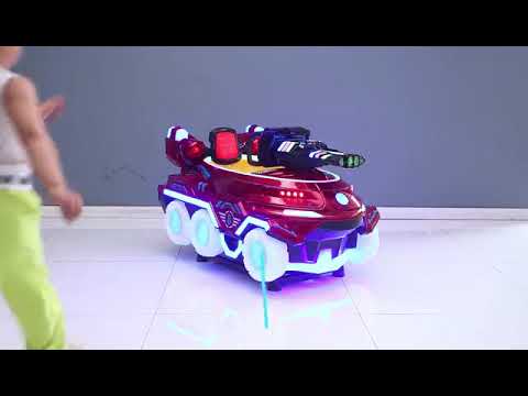 Kiddy Ride Tank with Screen
