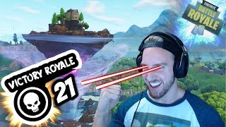 AchilleFPS - 21 KILLS SOLO GRÂCE À SON CHAT TWITCH | (Fortnite BR Full Match)