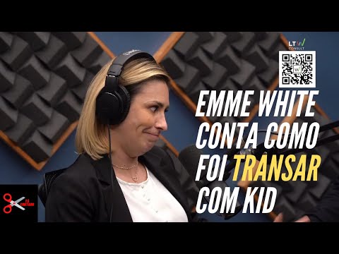 EMME WHITE conta como foi fazer cena com KID BENGALA | Tá Cortado
