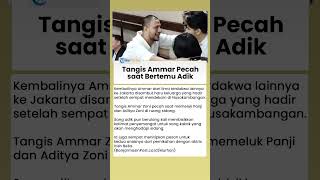 Tangis Ammar Zoni saat Sidang di Jakarta, Peluk Aditya dan Panji hingga Titip Pesan Khusus soal Anak