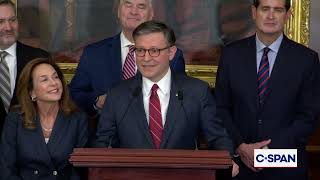 Speaker Johnson on Team USA Men's Hockey Team Attending State of the Union Address