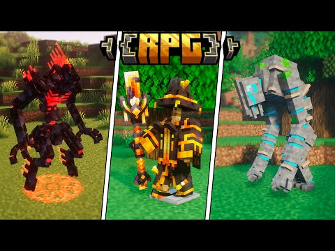 MIND-BLOWING!! 🔥 10 RPG Mods for Minecraft 1.20.1!!